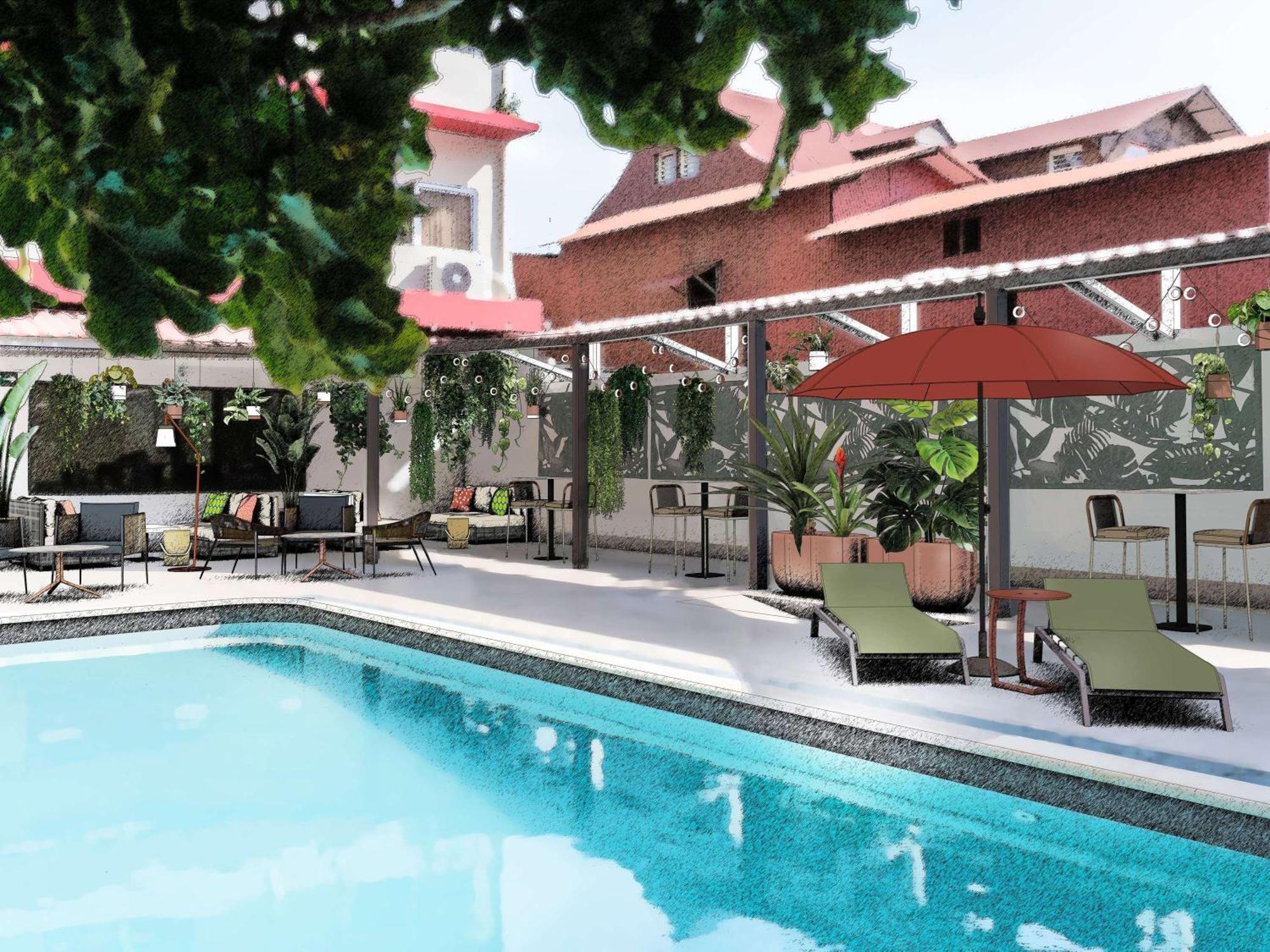 Hôtel Amazonia Cayenne Buitenkant foto